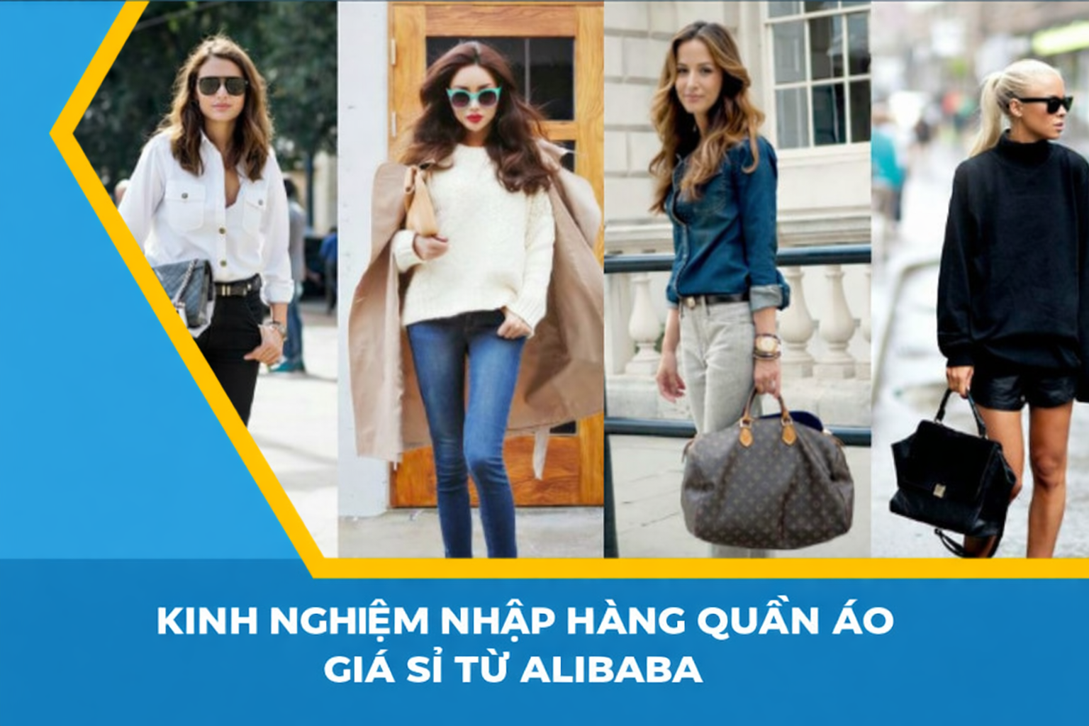 Kinh nghiệm nhập hàng quần áo giá sỉ từ Alibaba