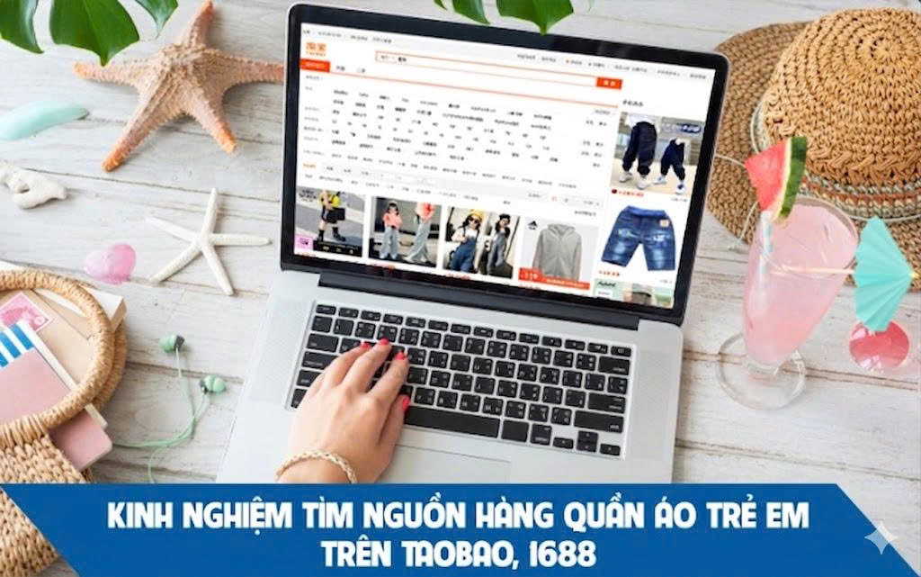 Kinh nghiệm tìm nguồn hàng quần áo trẻ em trên Taobao, 1688