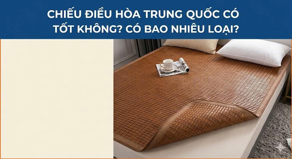 Chiếu điều hòa Trung Quốc có tốt không? Có bao nhiêu loại?