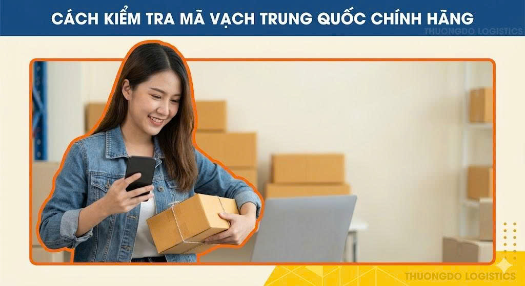 Cách kiểm tra mã vạch nhập hàng Trung Quốc chính hãng
