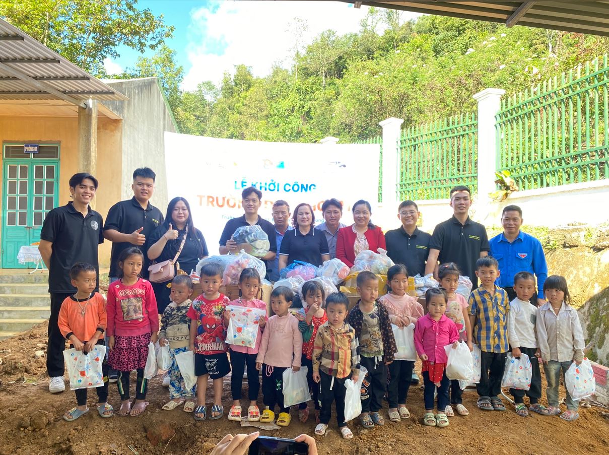 Hỗ Trợ Xây Trường Mầm Non Nong U, Điện Biên