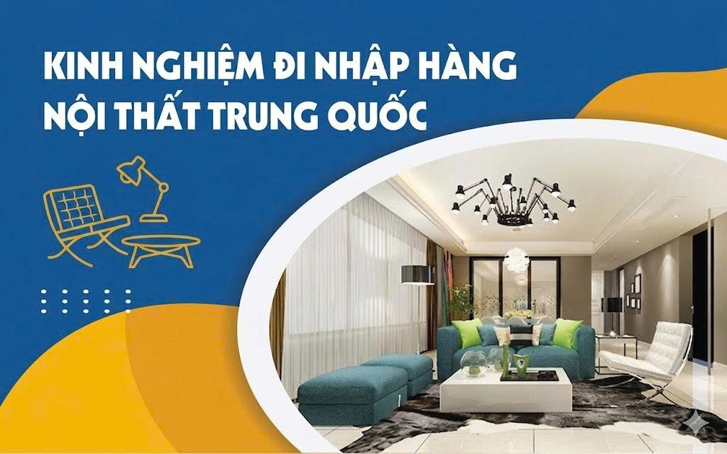 Kinh nghiệm đi nhập hàng nội thất Trung Quốc