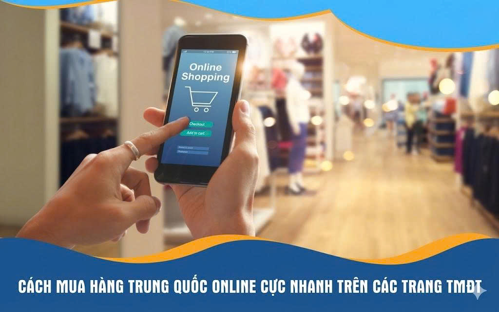 Cách mua hàng Trung Quốc online cực nhanh trên các trang TMĐT
