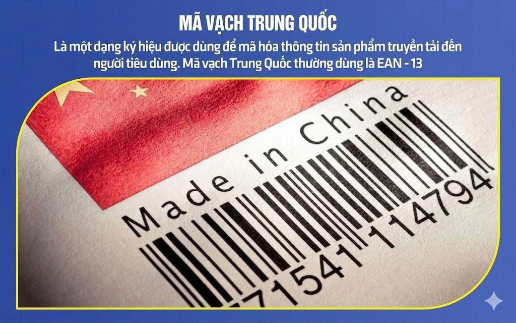Mã vạch Trung Quốc là gì? Mã số bao nhiêu?