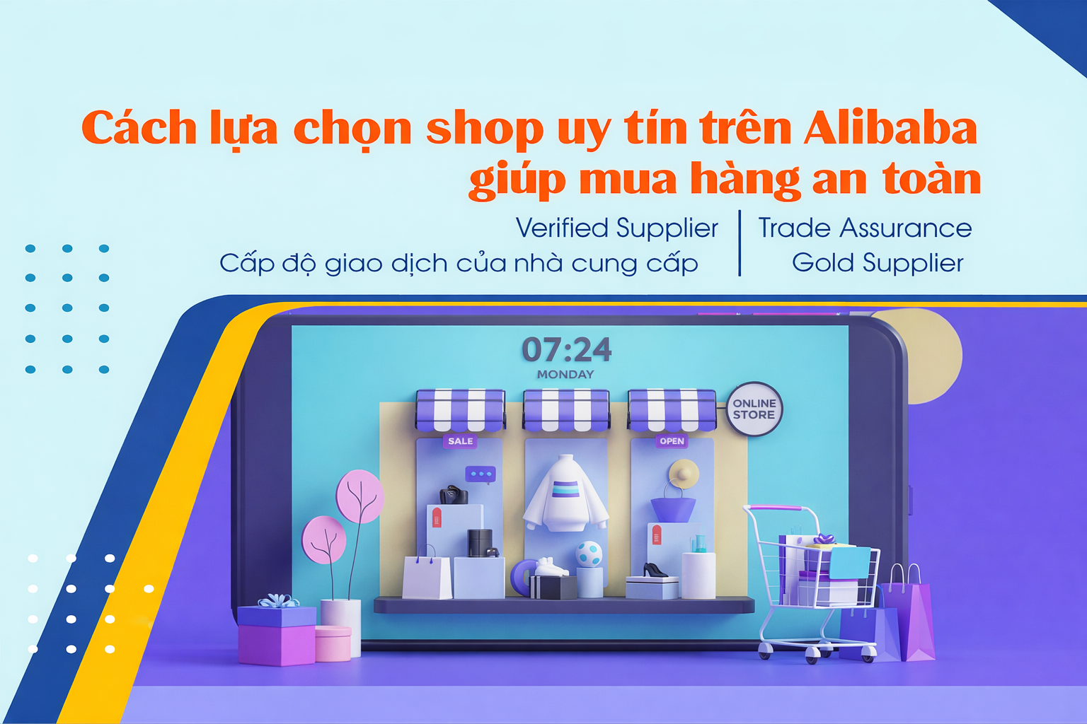 Cách mua hàng trên Alibaba nhanh chóng, không tốn sức