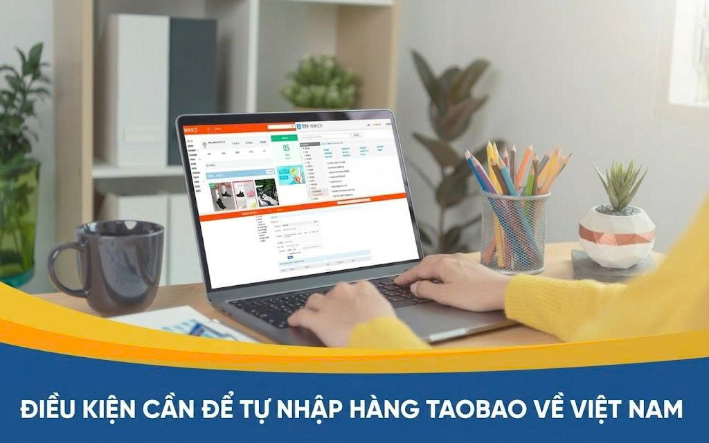 Điều kiện cần để tự nhập hàng Taobao về Việt Nam