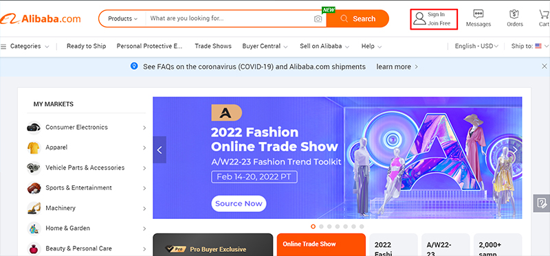 Hướng dẫn tìm khách hàng trên Alibaba Việt Nam