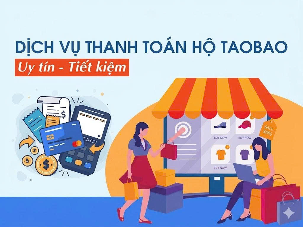 Dịch vụ thanh toán hộ Taobao
