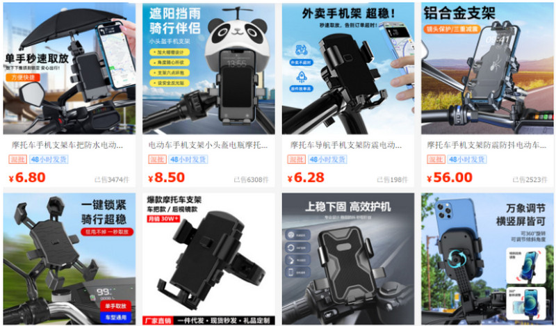 Gợi ý một số shop order kẹp điện thoại Trung Quốc giá rẻ chất lượng