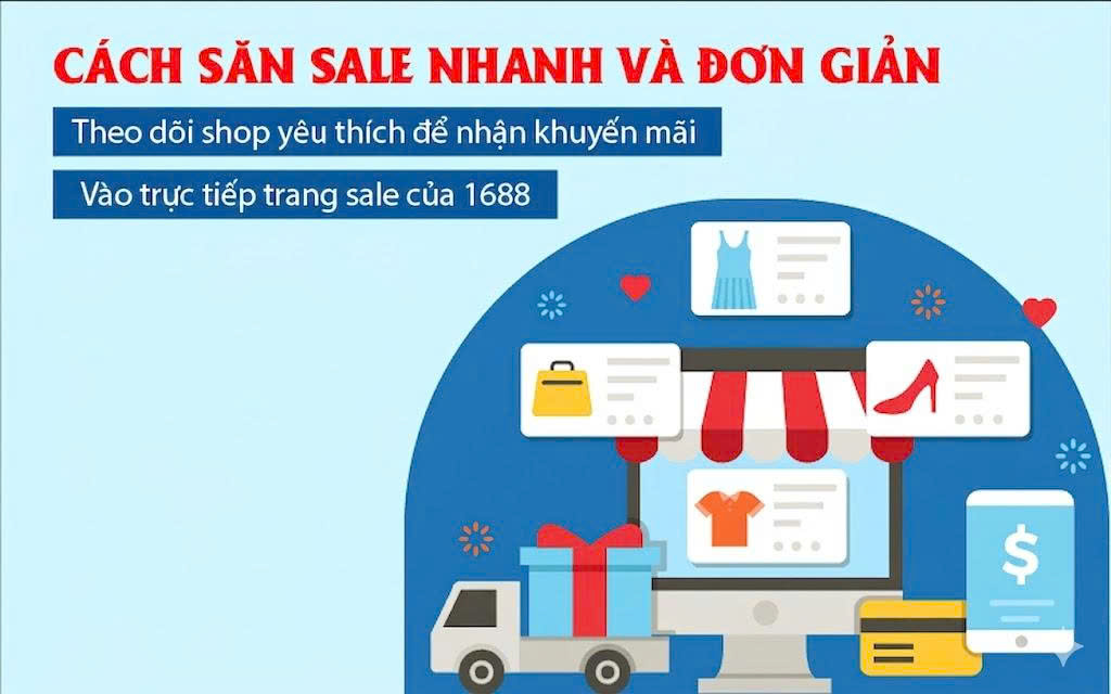 Cách săn sale 1688 nhanh chóng và hiệu quả
