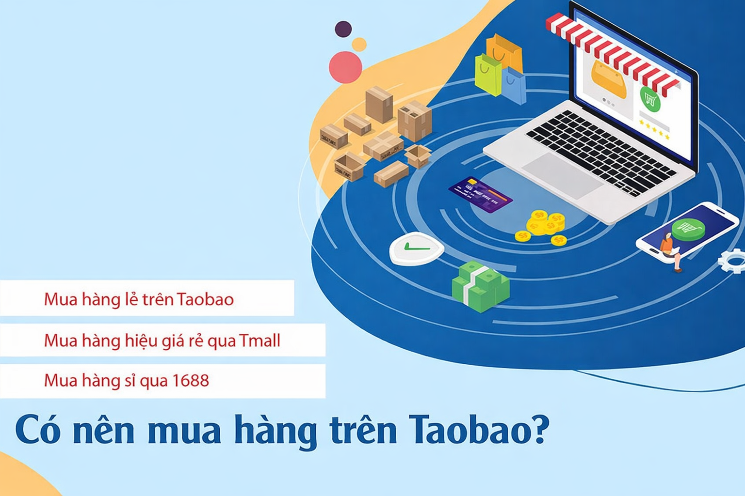 Có nên mua hàng trên Taobao?