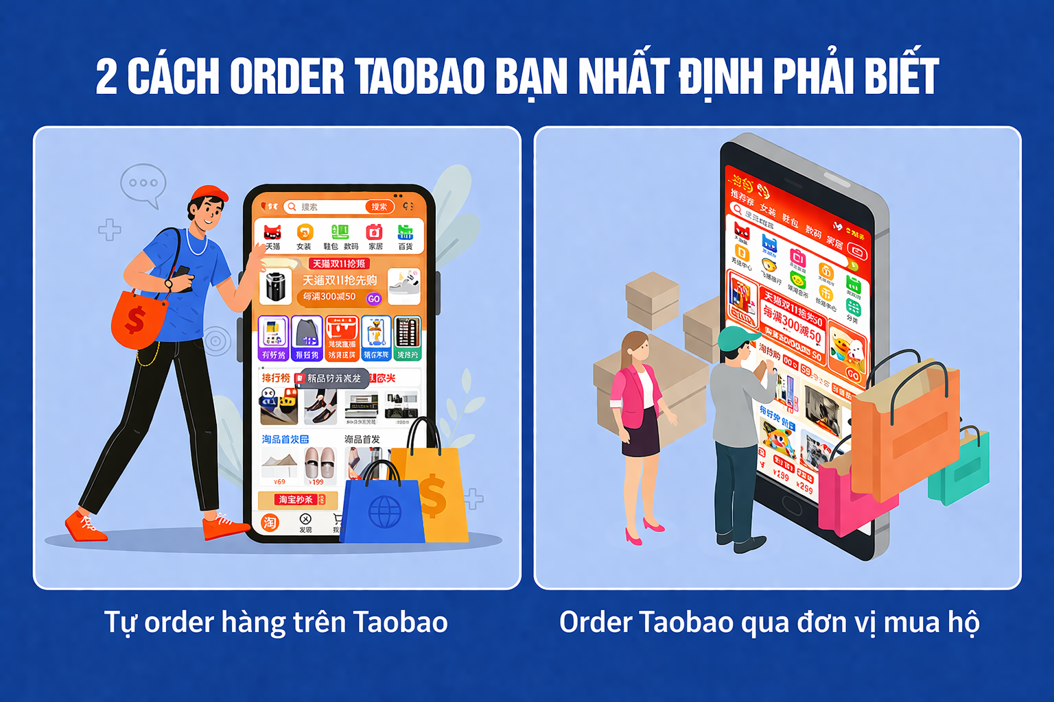 Order Taobao bằng cách nào?