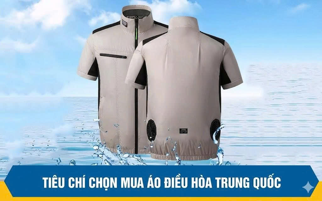 Tiêu chí chọn mua áo điều hòa Trung Quốc chất lượng